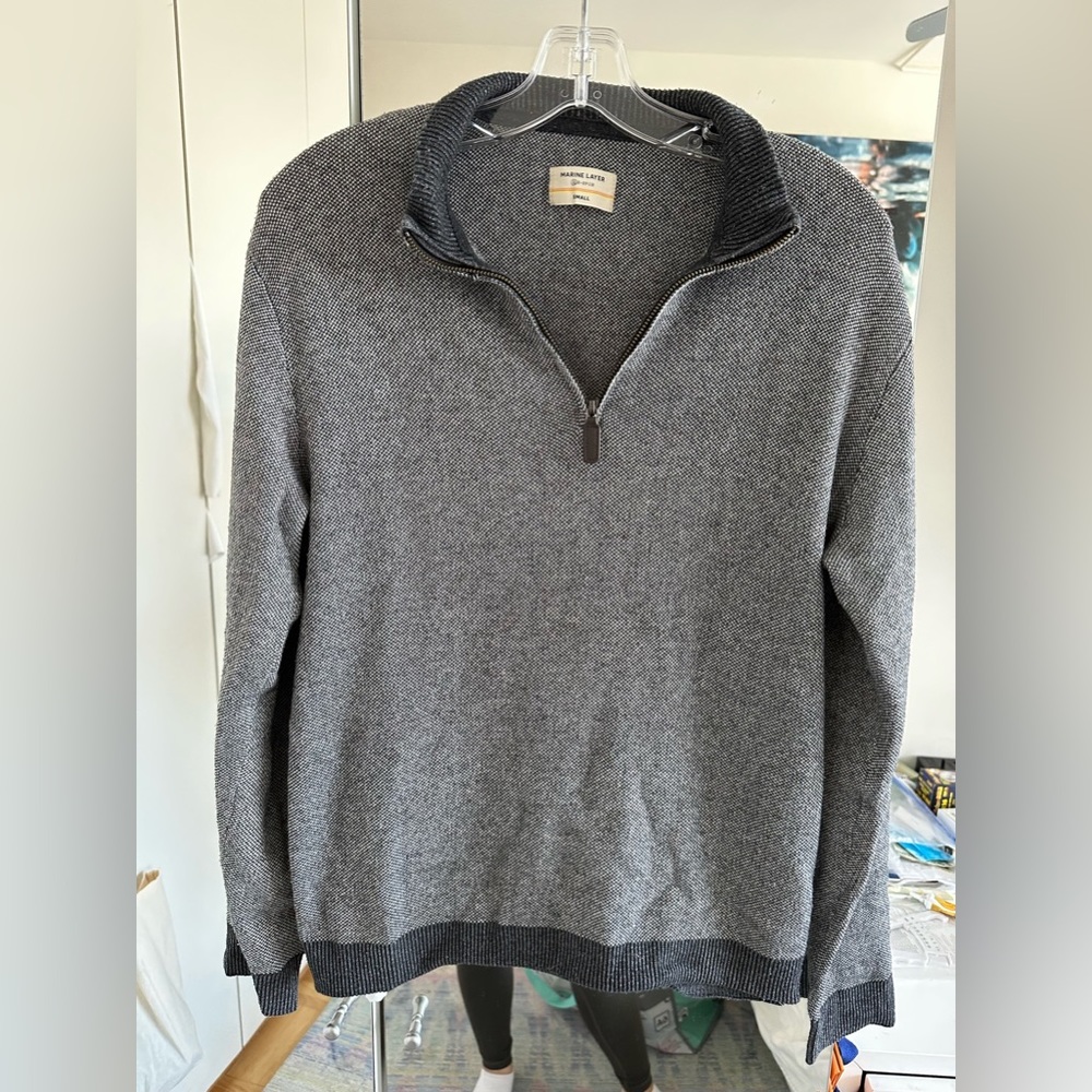 Barely Worn Marine Layer 3/4 Zip